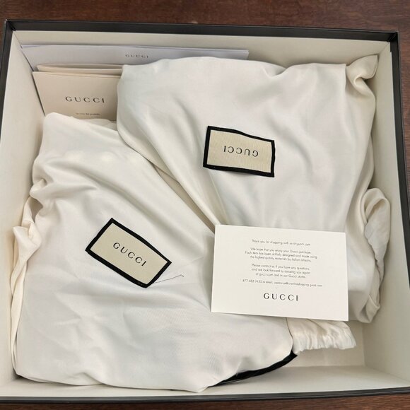 Gucci Kingsnake Trip Bootie Leather Ankle – Size 8 Women - Picture 3 of 15